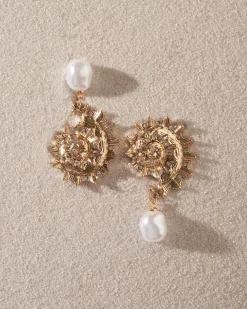 Clous d'oreilles - Sparkling Shells