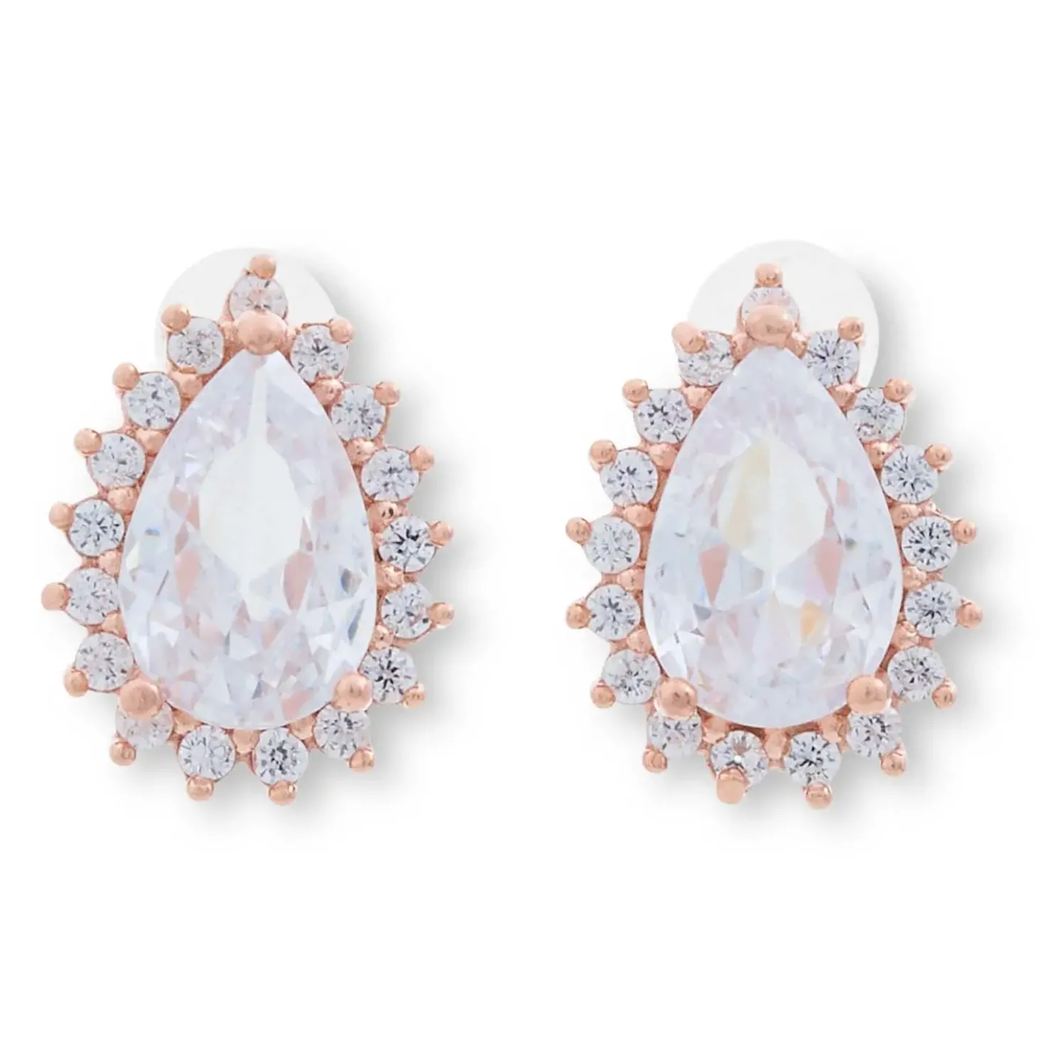 Clous d'oreilles - Sparkling Rose