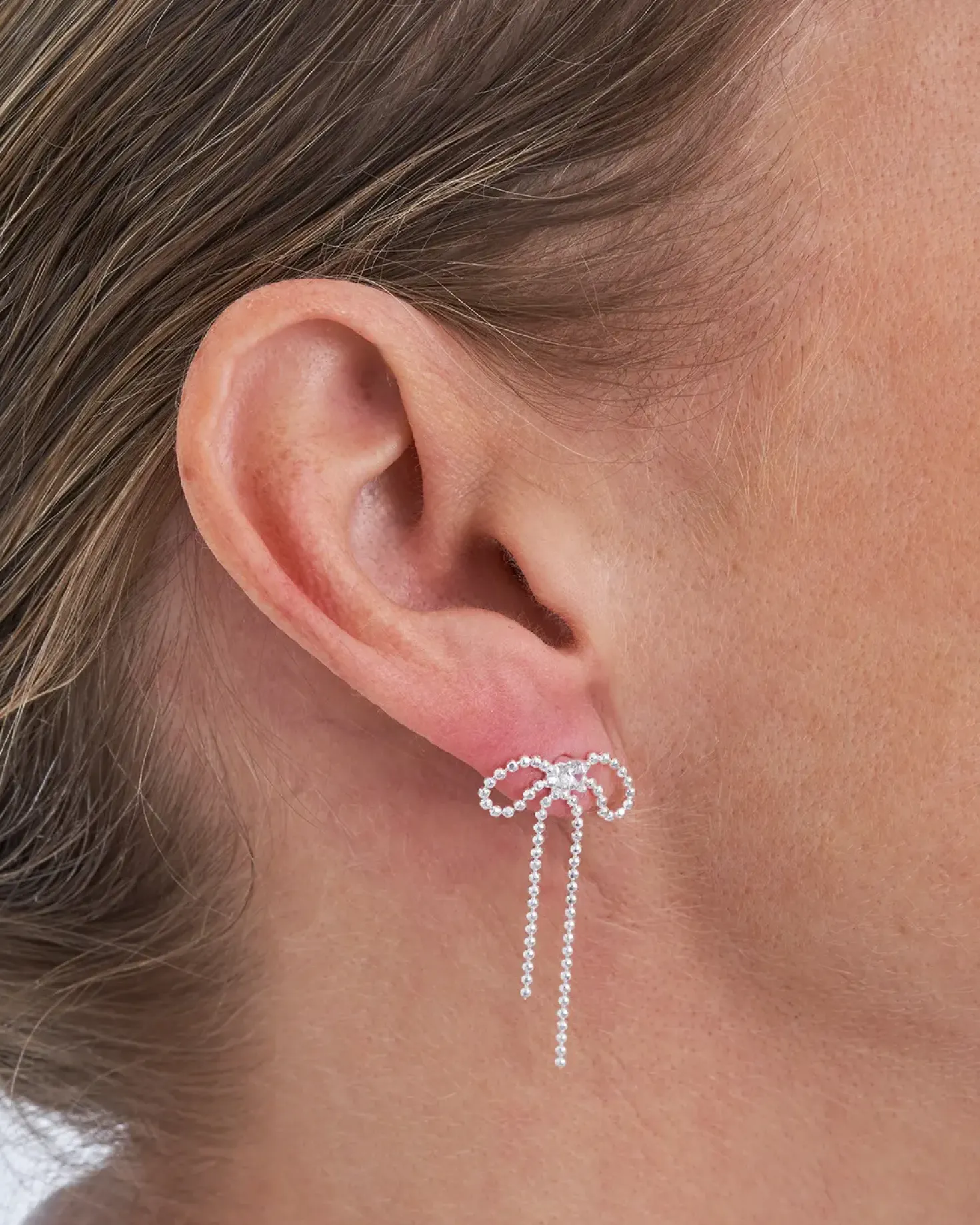 Clous d'oreilles - Sparkling Ribbon