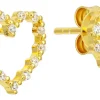 Clous d'oreilles - Sparkling Hearts