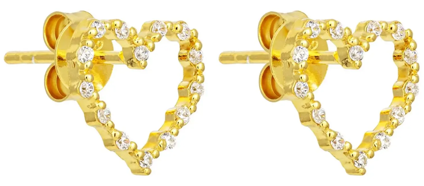 Clous d'oreilles - Sparkling Hearts