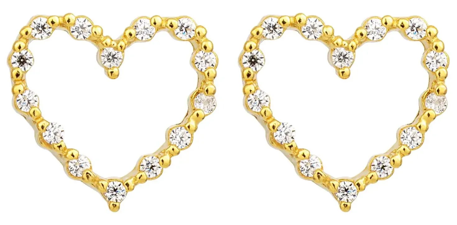 Clous d'oreilles - Sparkling Hearts