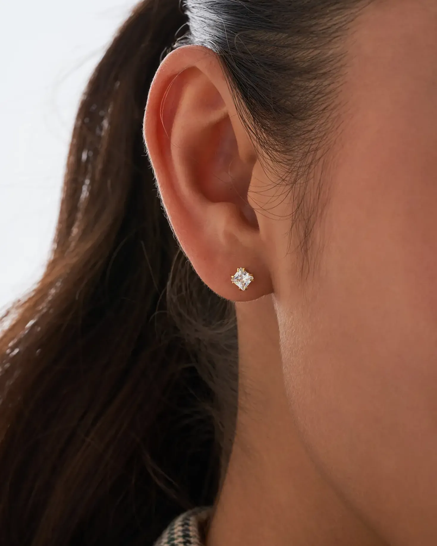 Clous d'oreilles - Square Sparkle