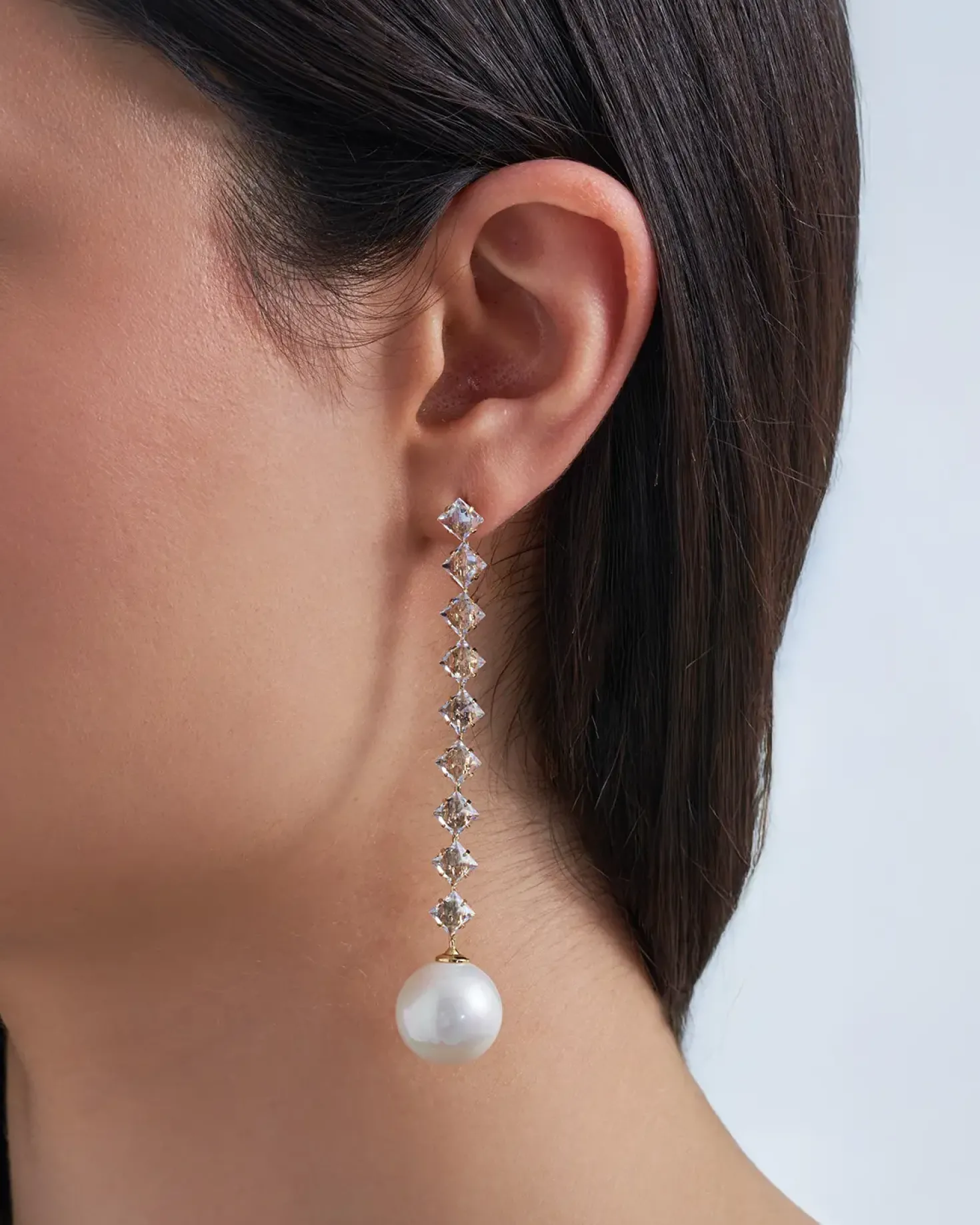 Clous d'oreilles - Statement Pearl