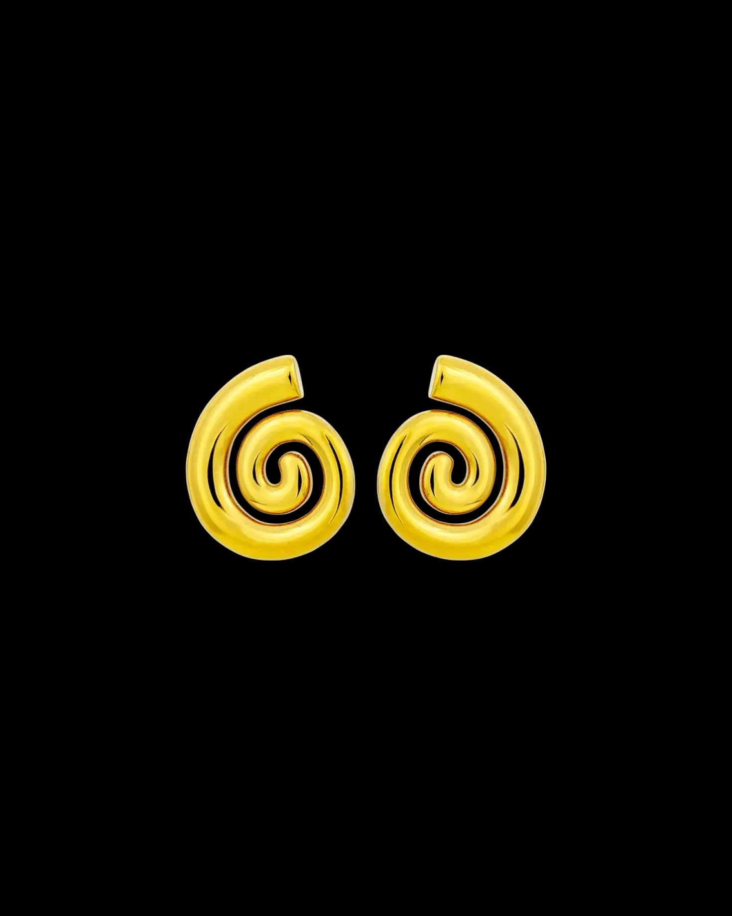 Clous d'oreilles - Steel Spiral