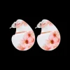 Clous d'oreilles - Transparent Flower