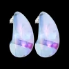 Clous d'oreilles - Transparent Blue