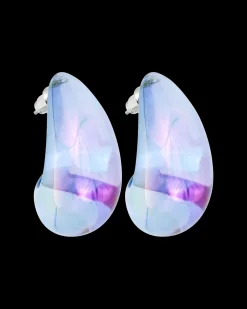 Clous d'oreilles - Transparent Blue