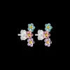 Clous d'oreilles - Triple Blossom