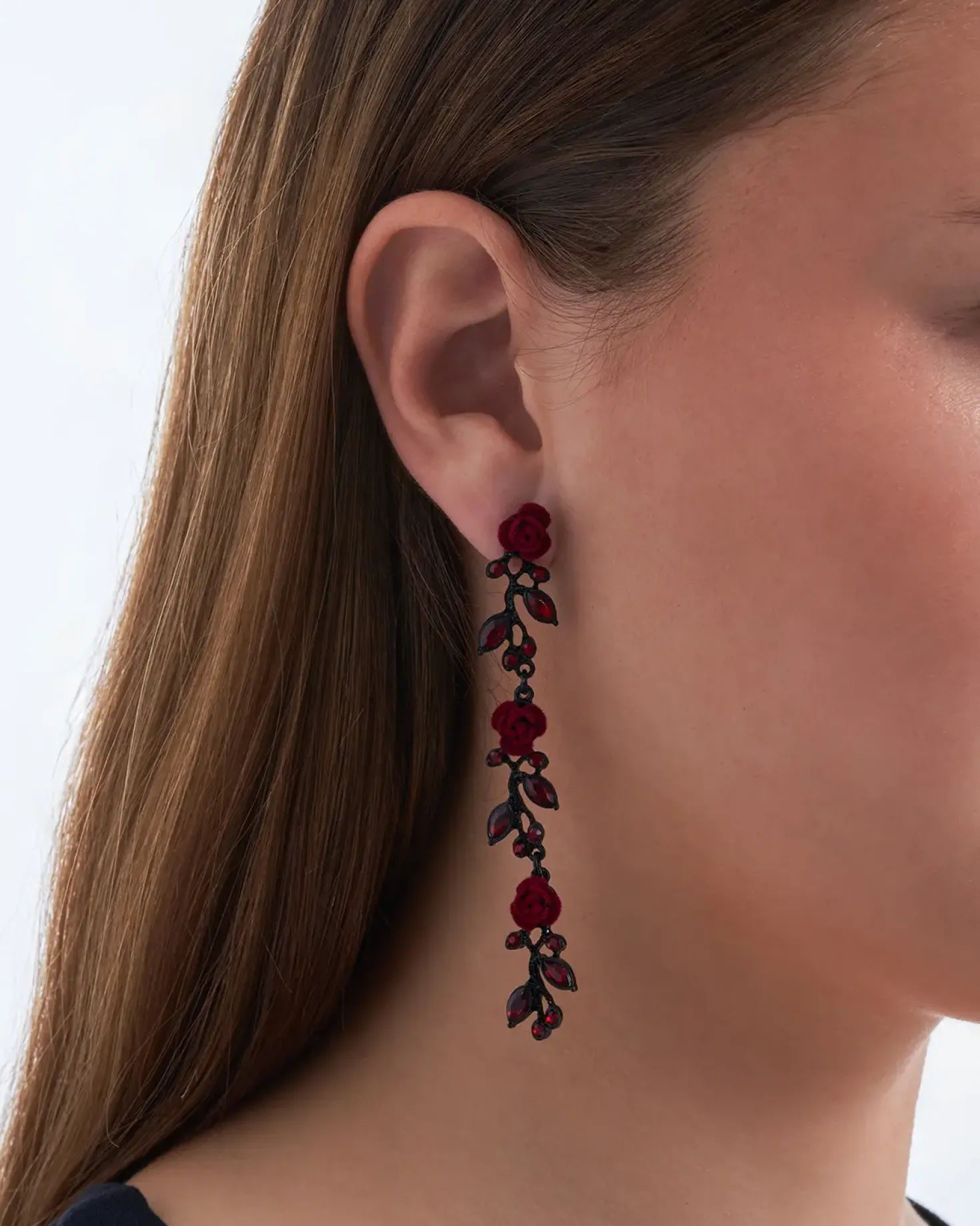 Clous d'oreilles - Velvet Roses
