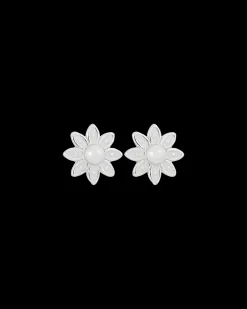 Clous d'oreilles - White Blossom