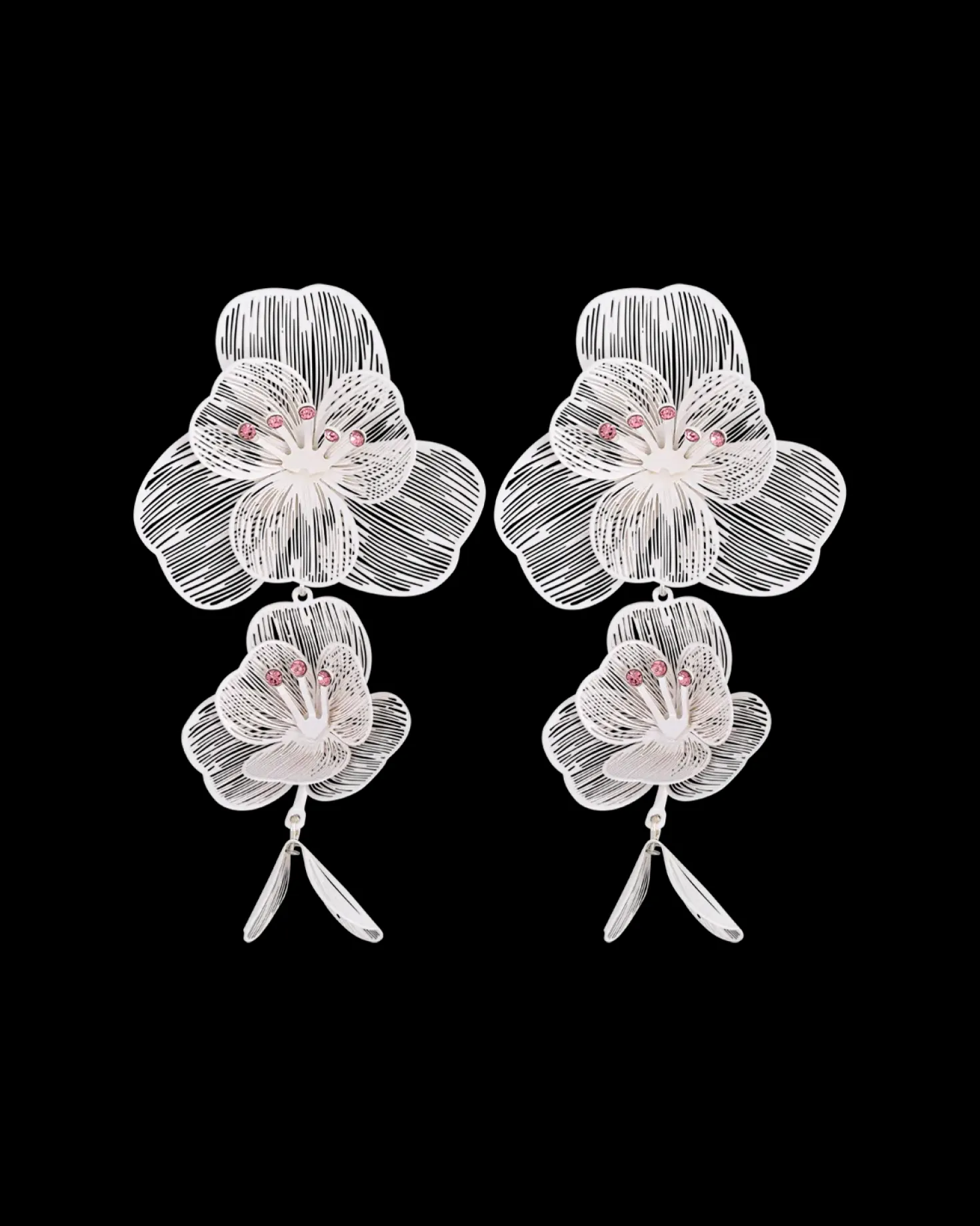 Clous d'oreilles - White Extra
