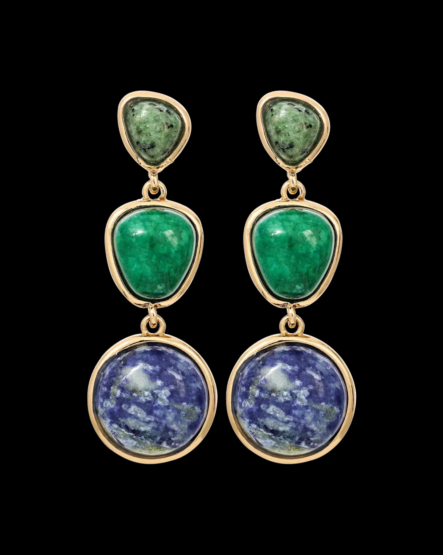 Clous d'oreilles - Wonderful Magnesite