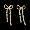 Clous d'oreilles - Zirconia Bow