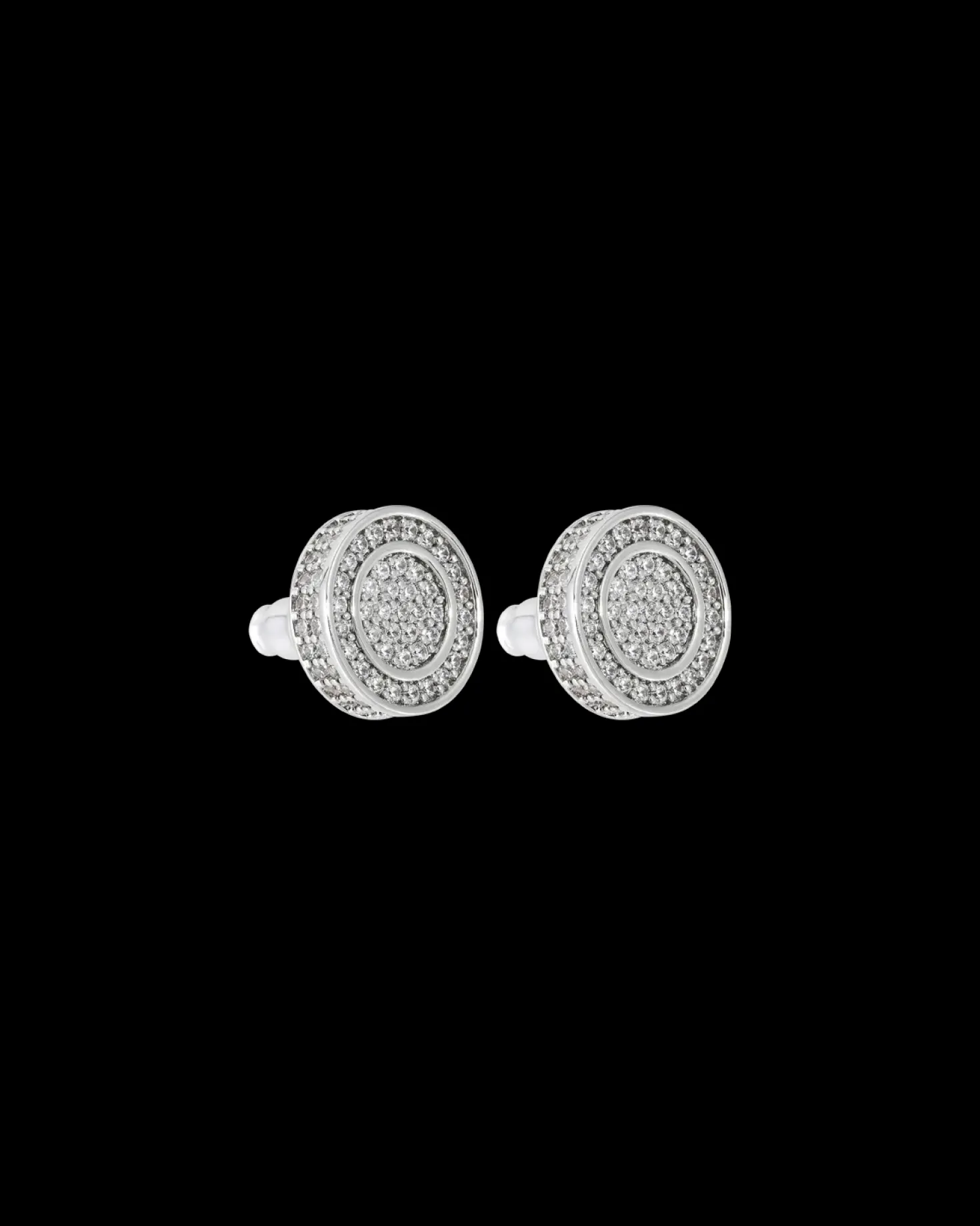 Clous d'oreilles pour homme - Zirconia Circle