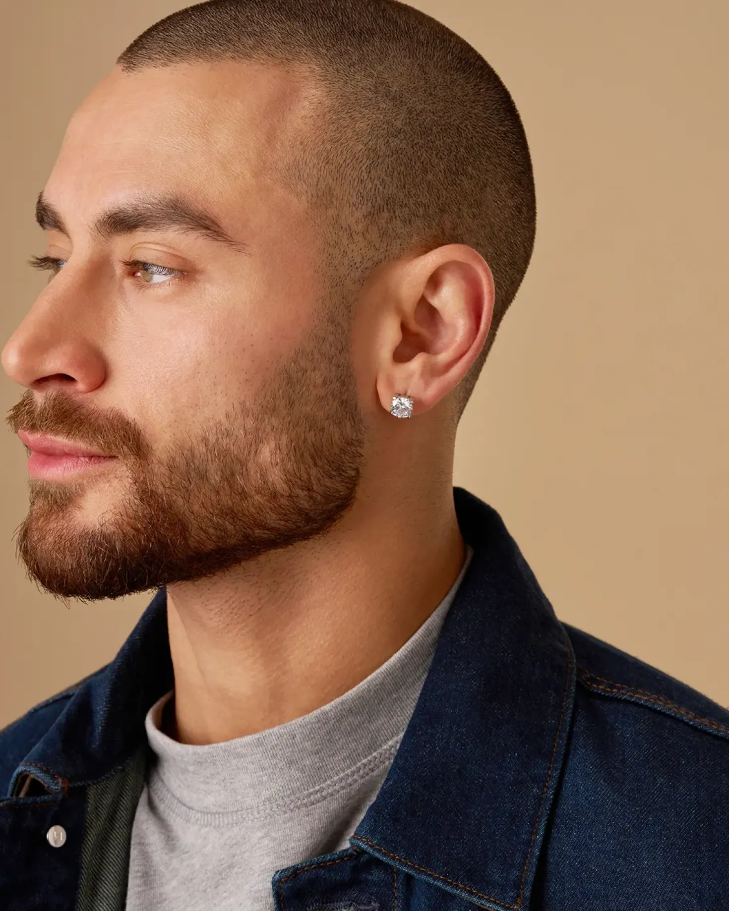 Clous d'oreilles pour homme - Bold Shine