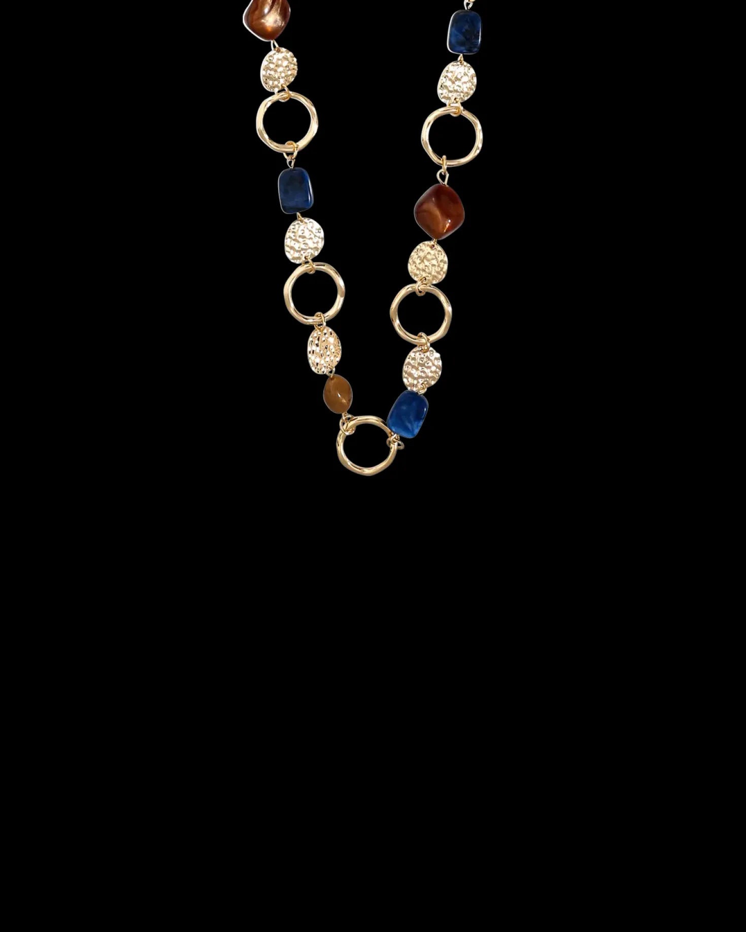 Collier - Blue Brown