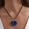 Collier - Blue Glass
