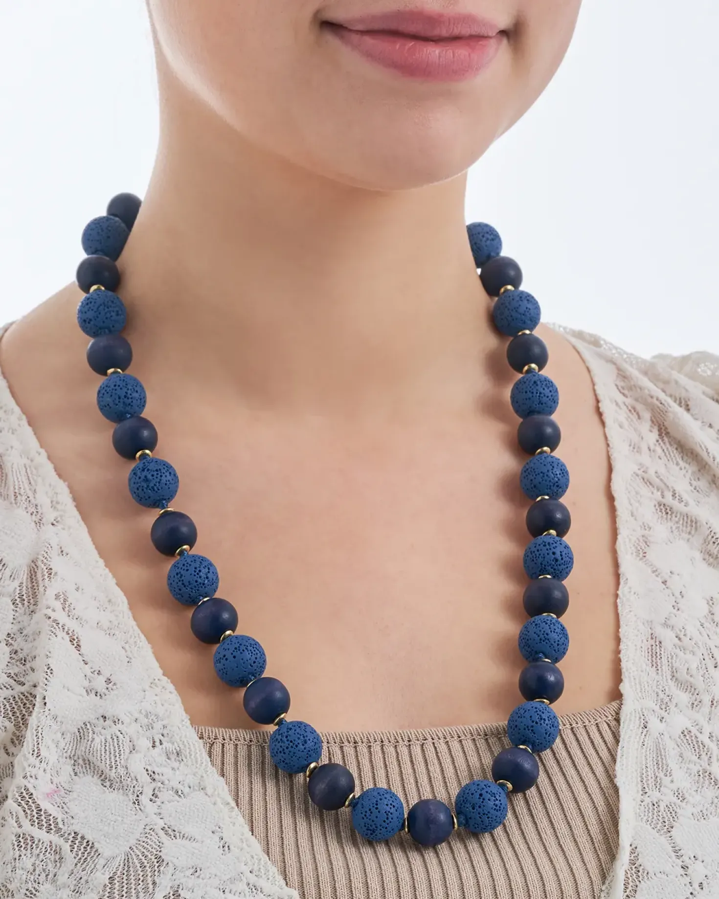 Collier - Blue Lava