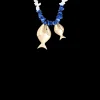 Collier - Blue Shells
