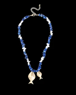Collier - Blue Shells