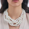 Collier - Braided Pearls