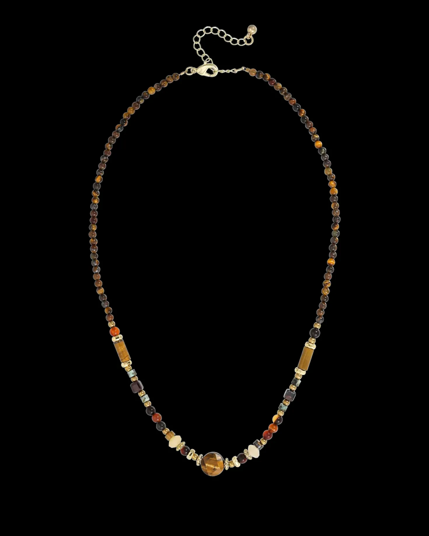 Collier - Brown Agate