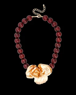 Collier - Burgundy Vintage