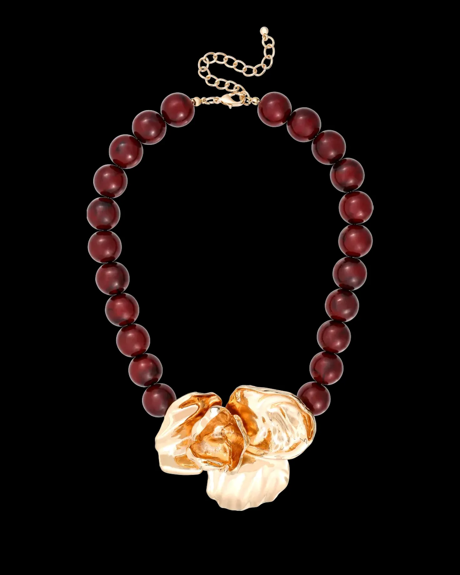 Collier - Burgundy Vintage