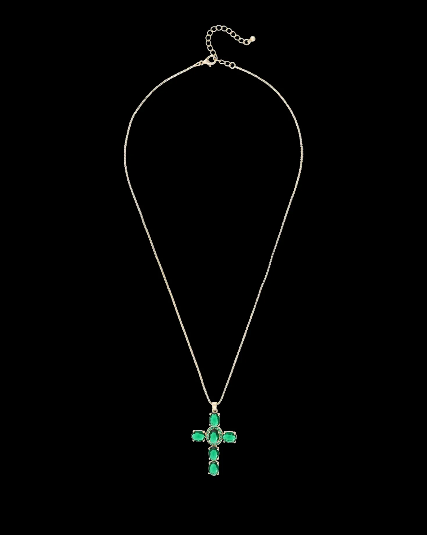 Collier - Emerald Cross
