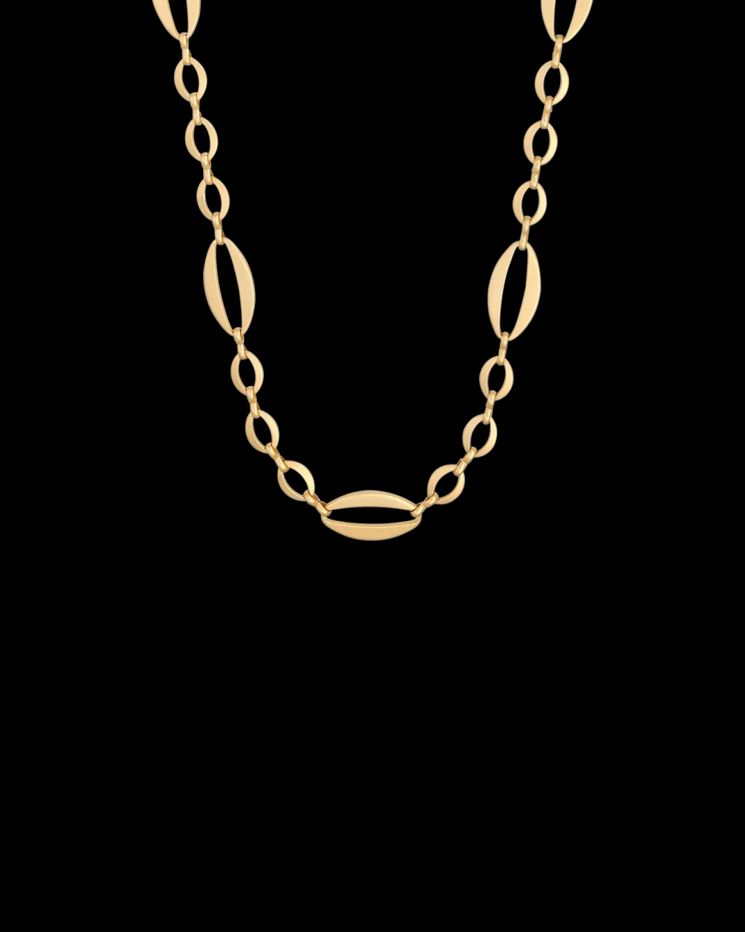 Collier - Flat Gold