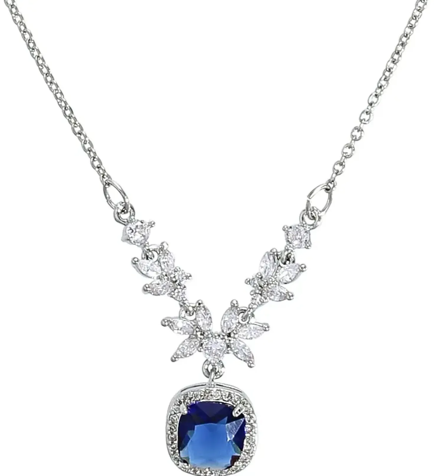 Collier - Floral Royal