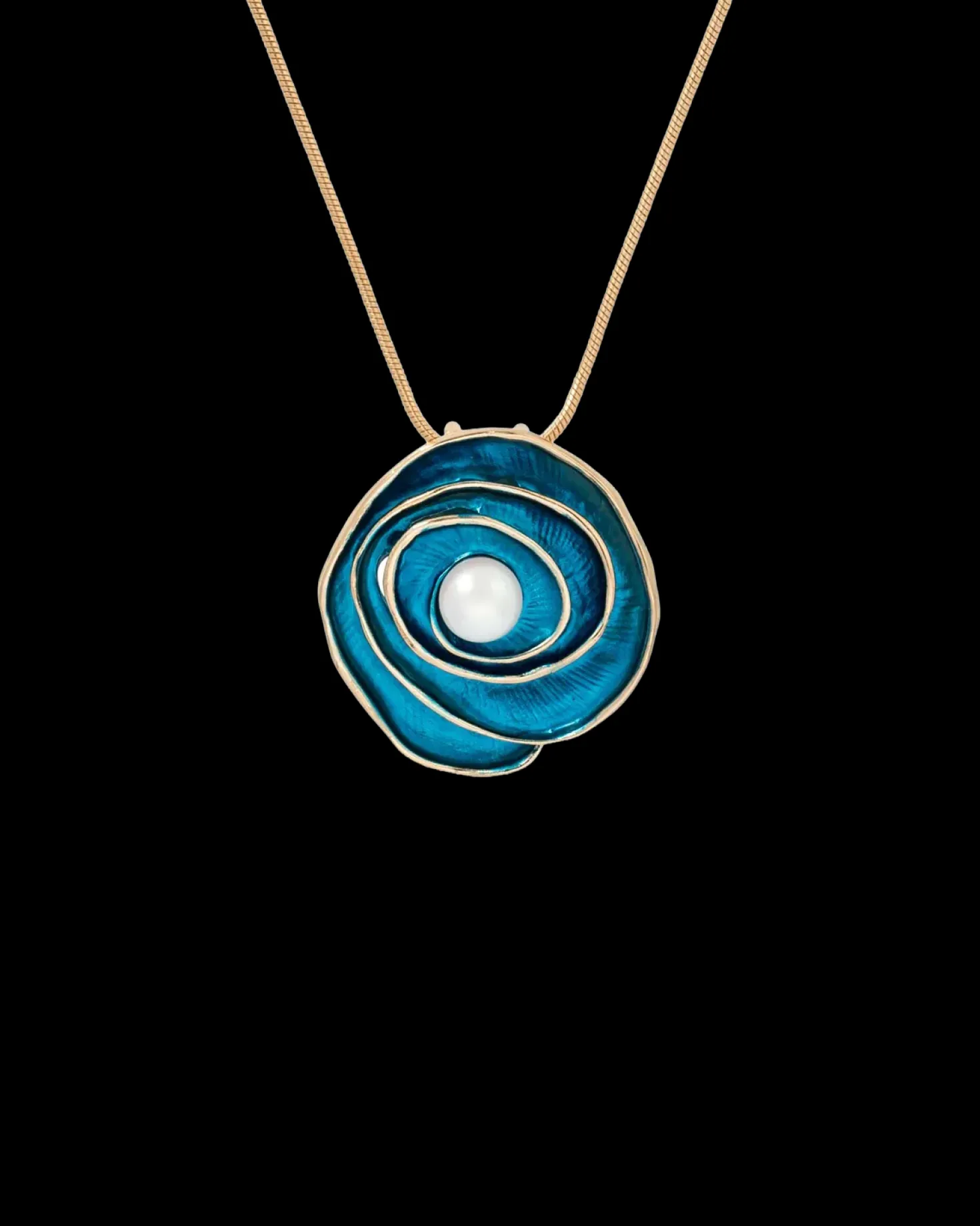 Collier - Floral Spiral