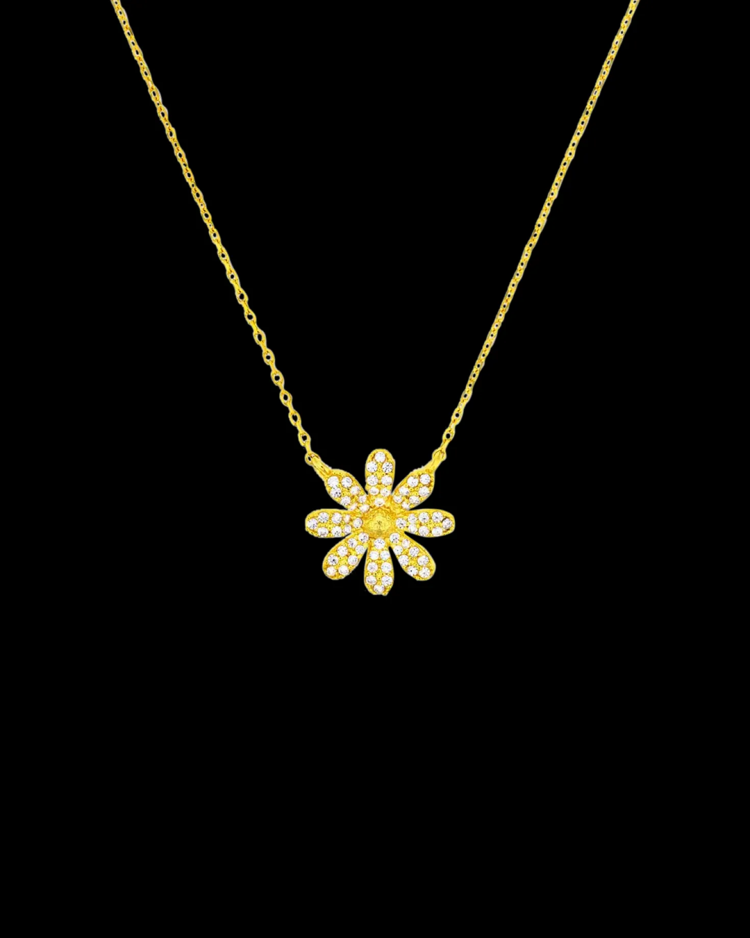 Collier - Flower Zirconia