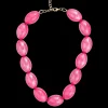 Collier - Fuchsia Marble