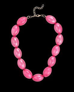 Collier - Fuchsia Marble
