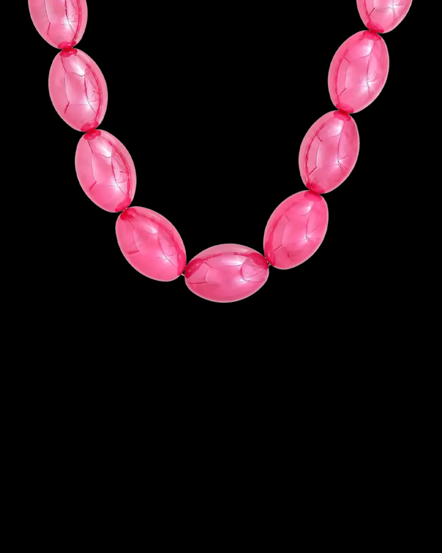 Collier - Fuchsia Marble