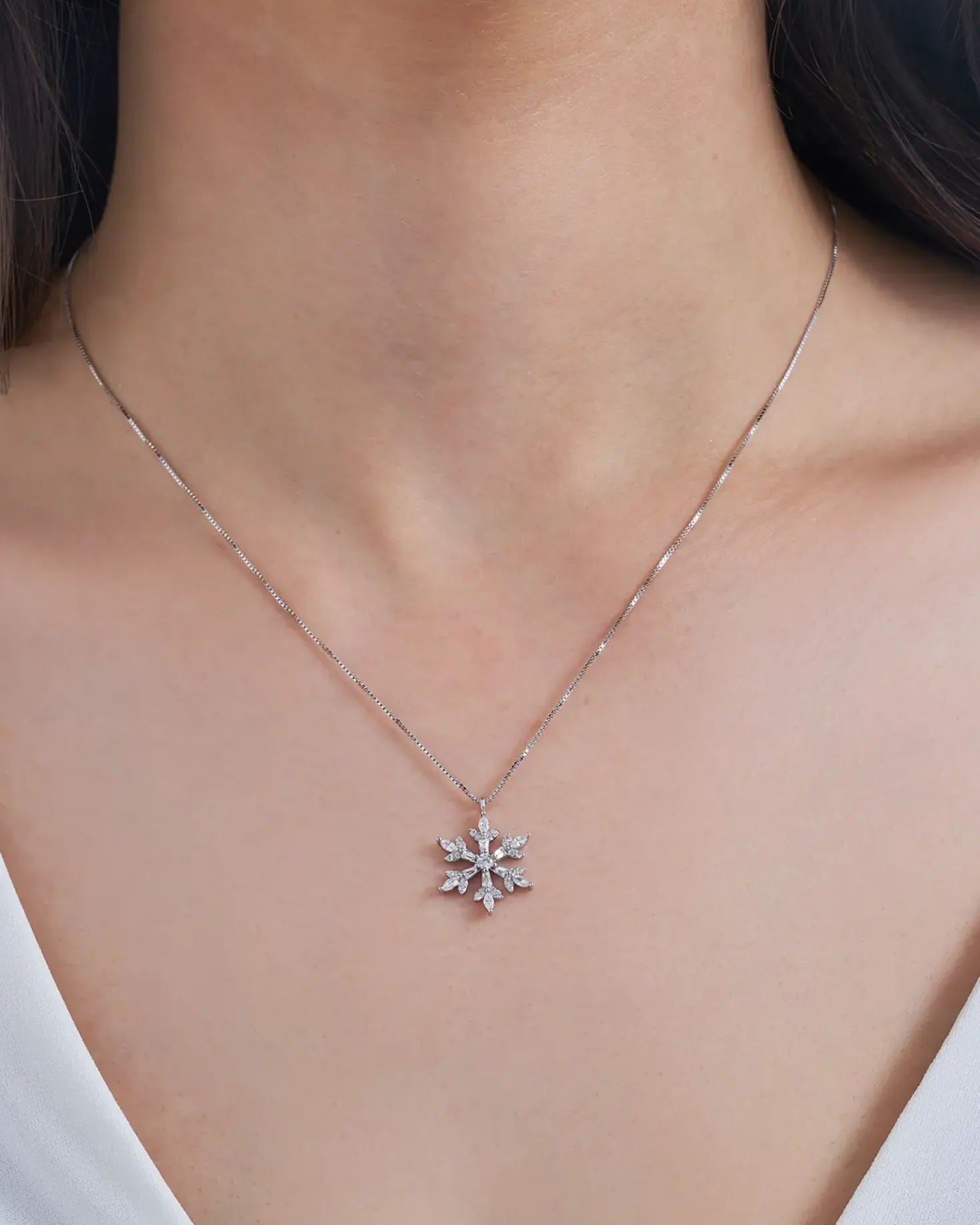 Collier - Glitter Snowflake