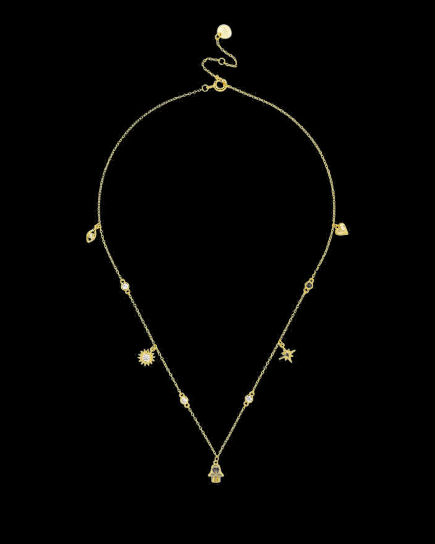 Collier - Golden Charms