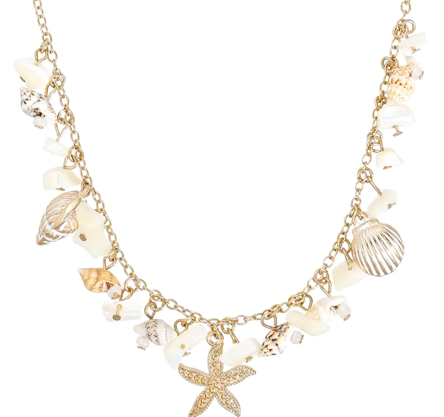 Collier - Golden Shells