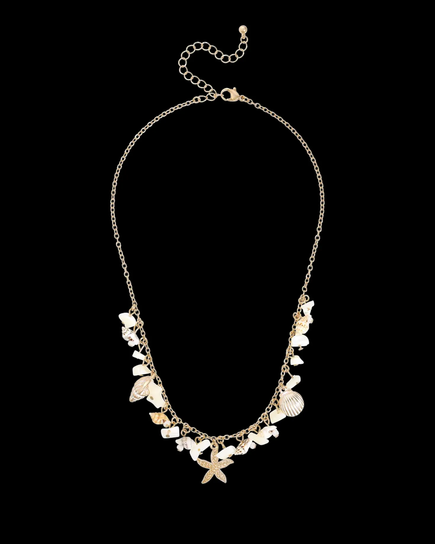 Collier - Golden Shells
