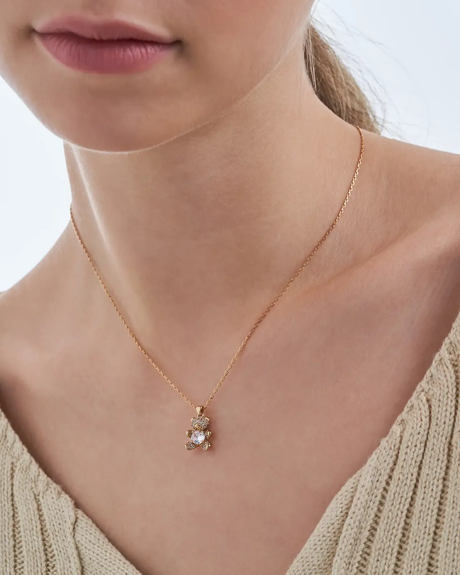Collier - Golden Teddy