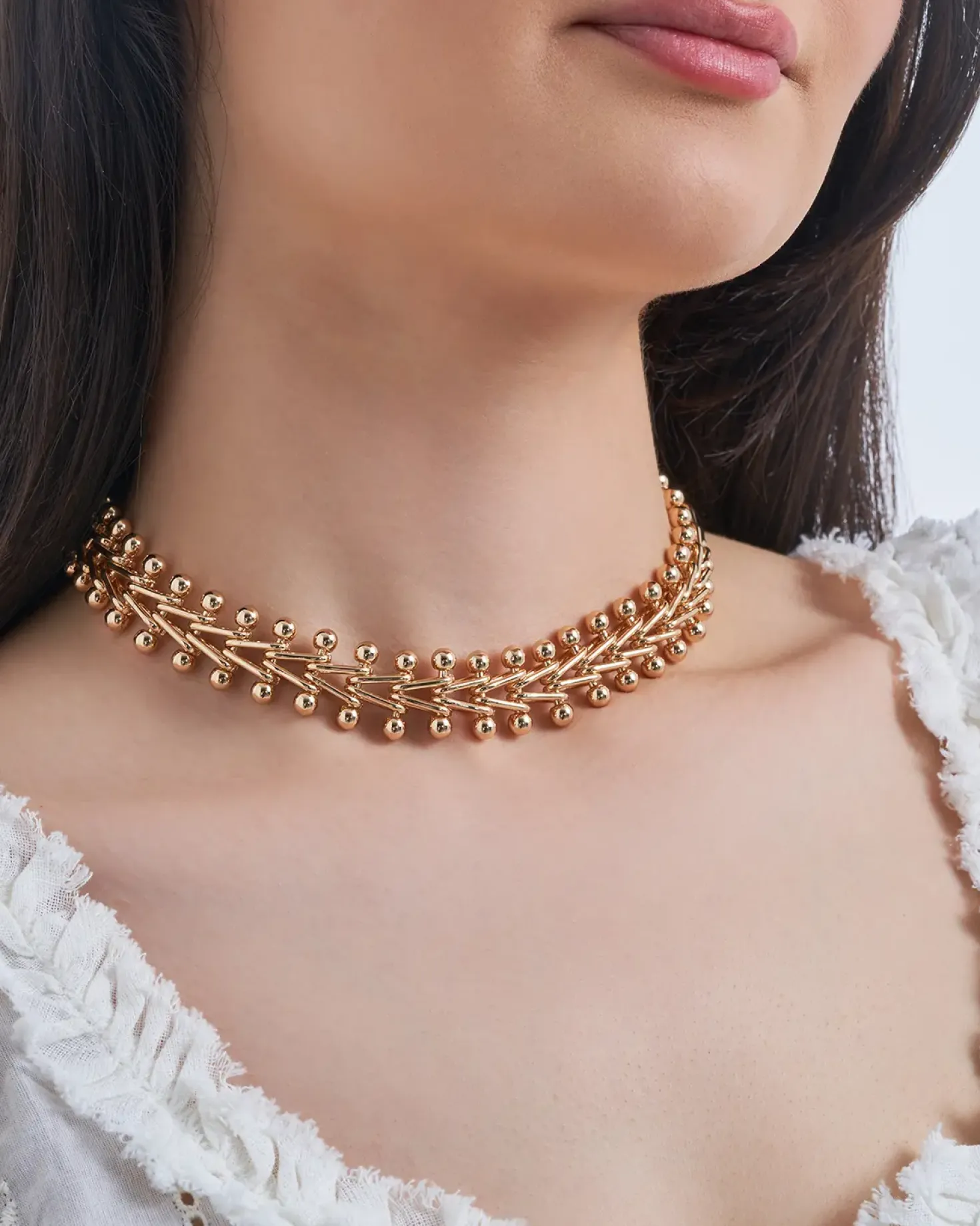 Collier - Golden V