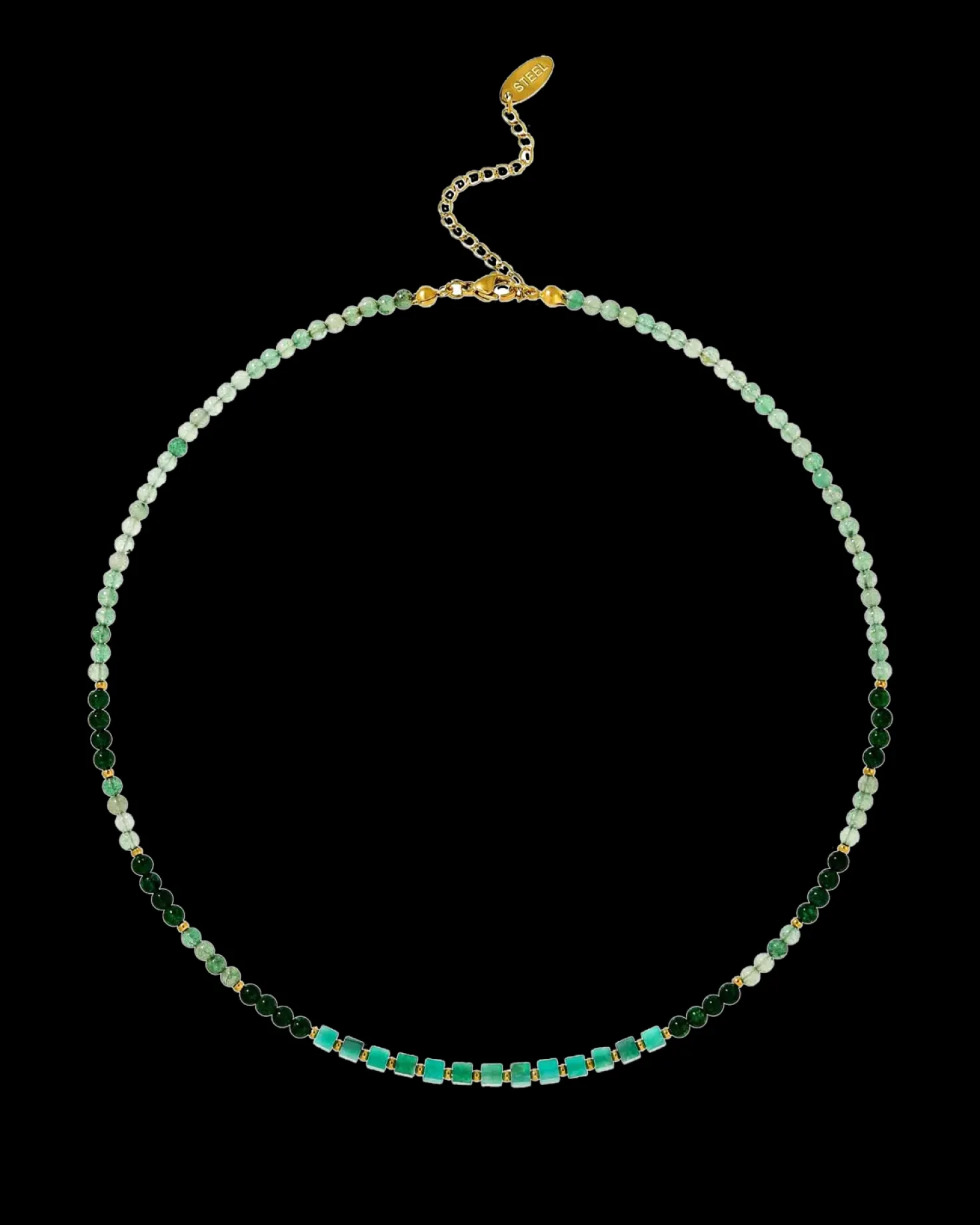 Collier - Green Jade