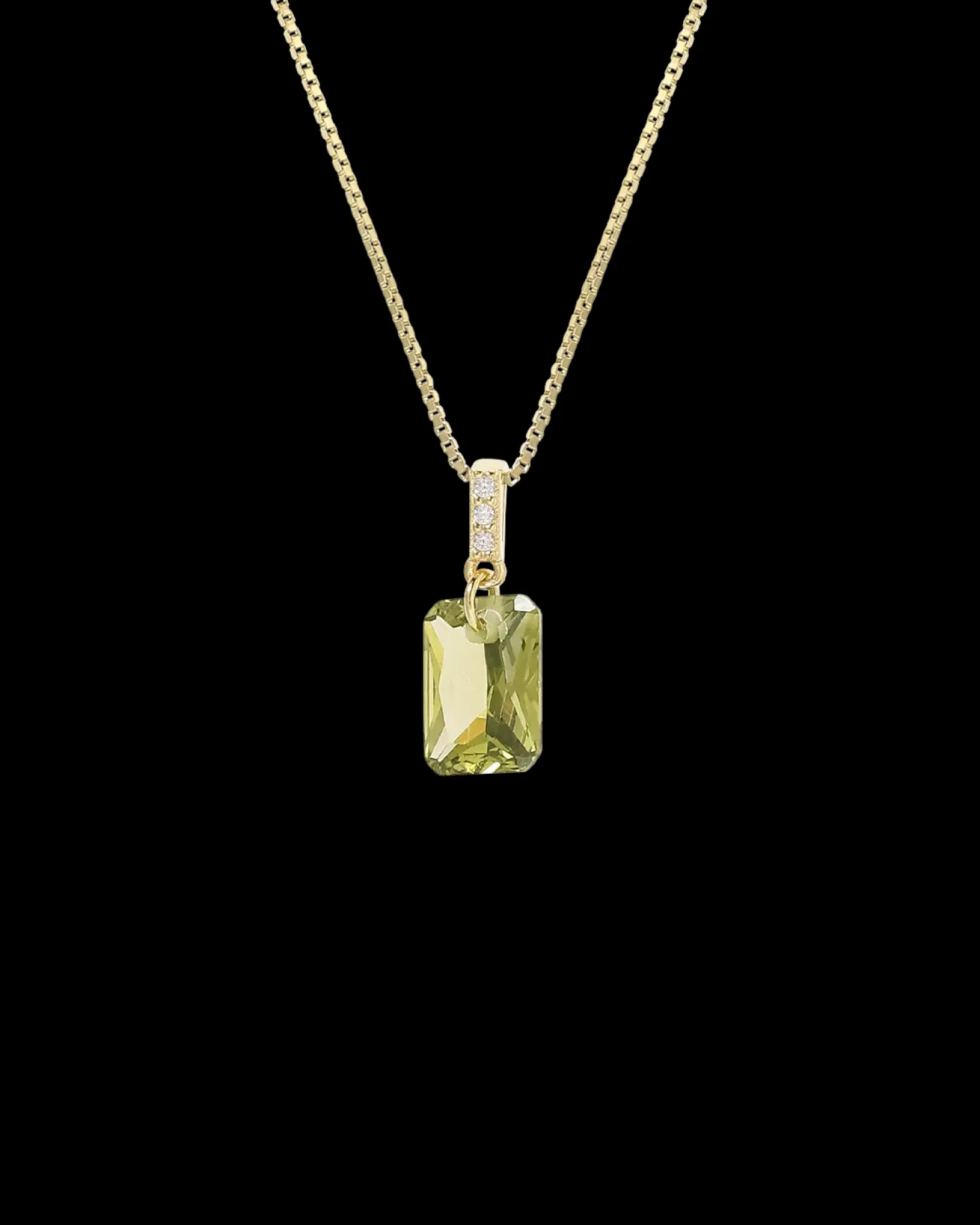 Collier - Green Sparkle