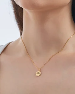 Collier - Hammered Plate
