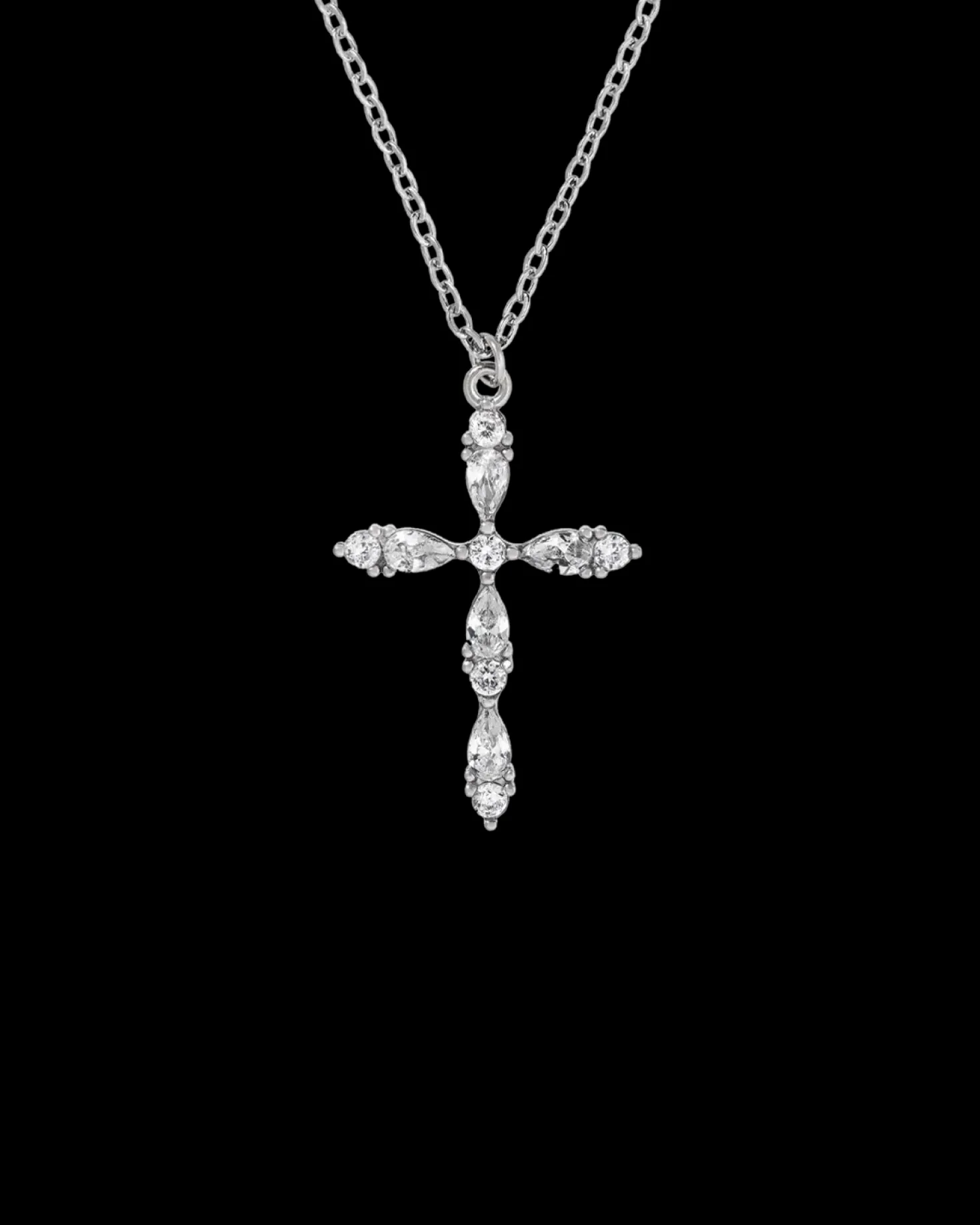 Collier - Iced Cross