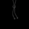 Collier - Knotted Black