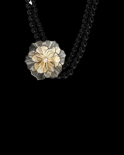 Collier - Midnight Flower