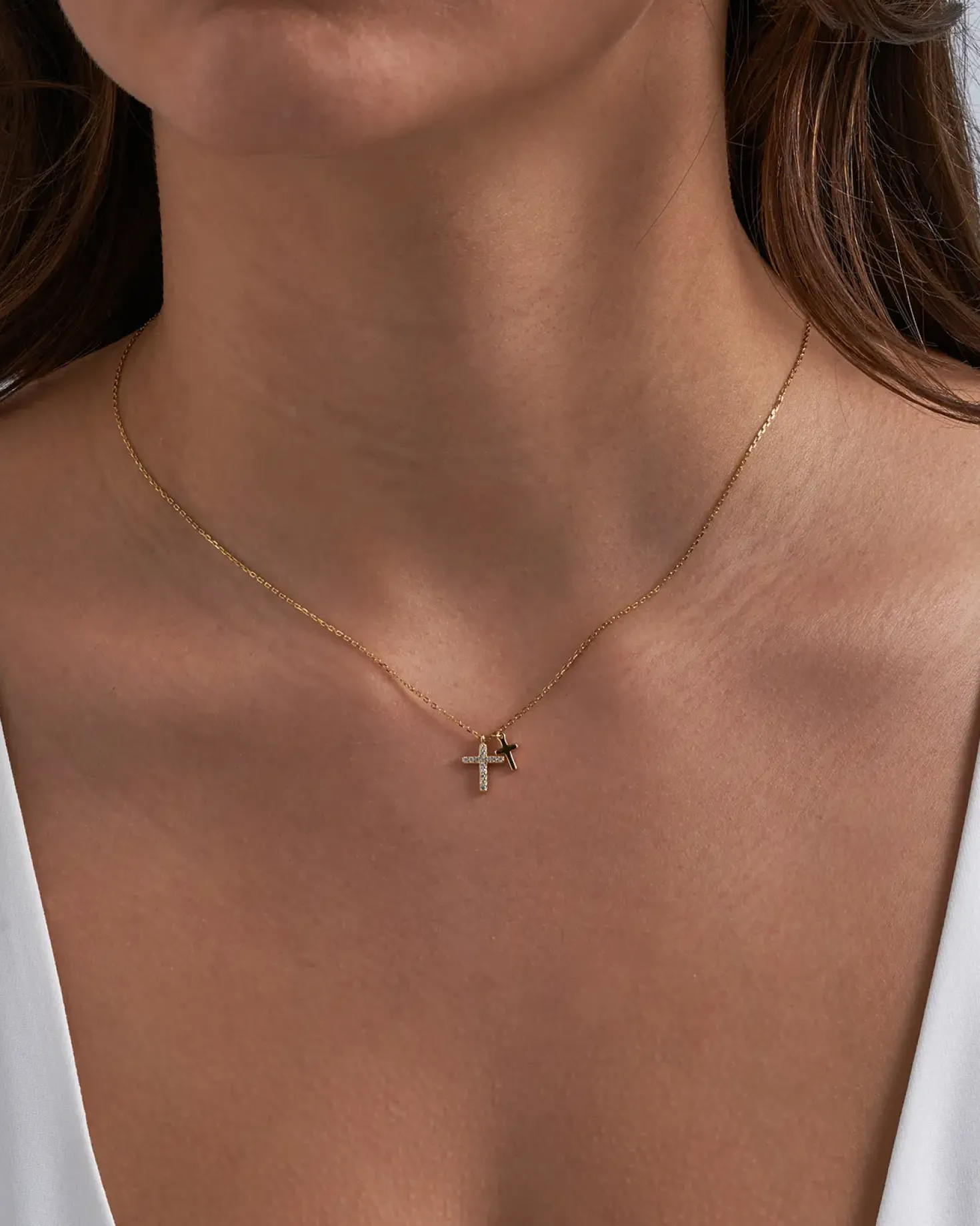 Collier - Mini Cross